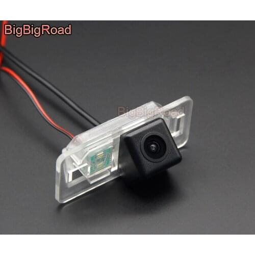 BigBigRoad Car Rear View Camera For BMW 3 5 Series 315 318 320 323 325 528 530 533 535 540 545 550 Night Vision Waterproof