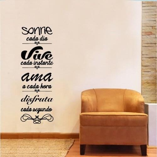 Creative Spanish Rules Wall Decoration Stickers Childrens Room Living Room School Classroom Wall Layout To Improve Themselves