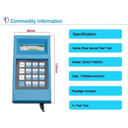 Best price!! Elevator Blue test tool GAA21750AK3 (omnipotent version); Blue service tool,3 years warranty