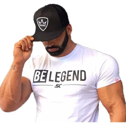 Men's T-shirts With Print Muscle aesthetics China
