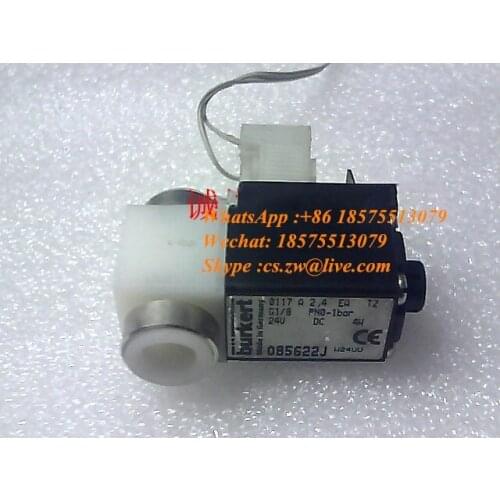 German Proudly 24VDC 4W Imported Burkert DC Two-Way Solenoid Valve 0117 A2.4 EA T2 Used