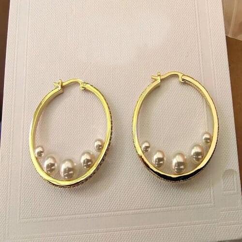 New Hot Brand Vintage Unique Jewelry Woman Earrings Hook Design Party High Quality Chain Drop Cross Stud Jewelry