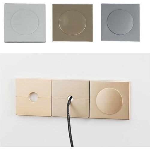 Plastic Wall Wire hole cover Air-conditioning Port air vent Reserved hole dust Plug Panel faucet Angle Valve pipe decor cover