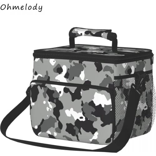 Portable Thermal Insulation Cooler Bag 18 Cans Drinks Food ColdCooler Lunch Bags for Picnic Beach Party Insulated Shopping Bag