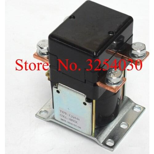 Supplying Home Made NF 48V 225A DC Lifting Contactor ZJQ448 with Dust-proof Cover Replacing Imported GE300 IC4482CTTA300AH248XN