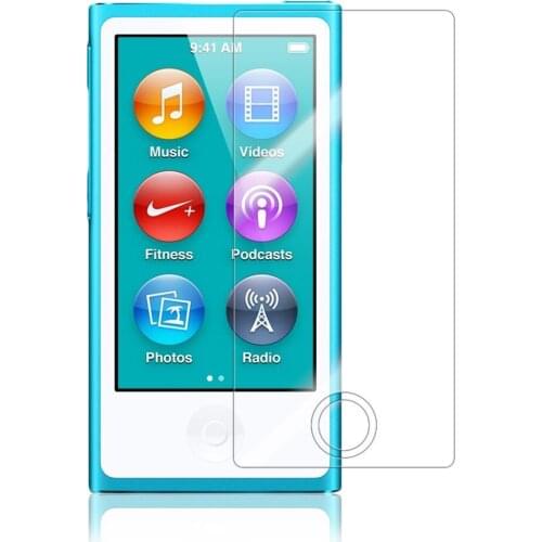 Anti-Scratch Clear LCD Screen Protector Shield Film for Apple iPod Nano 7 MP3 Music Player
