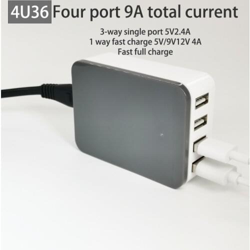 DC DC Regulated Power supply 10-36V 12V 24V 36V To 5V USB QC 2.0 3.0 Quick charger for Car Boat Charging