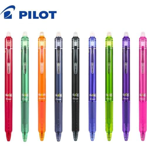 3PCS Japan Pilot Erasable Gel Pen LFBK-23EF Colored Press to wipe Writing Pen 0.5mm Fine Point School Stationery