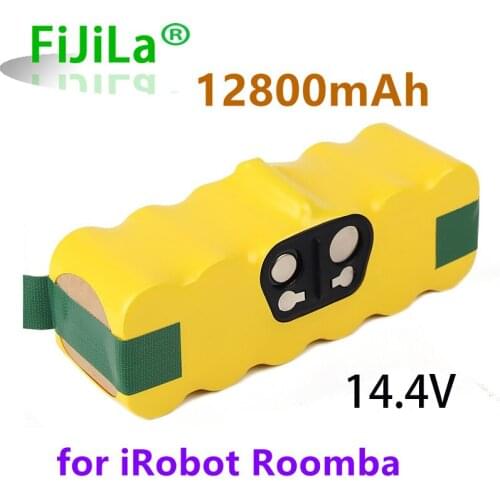 14.4V 12800mAh Replacement NI-Mh Battery for iRobot Roomba 500 600 700 800 Series for roomba 880 760 530 555 560 581 620 650
