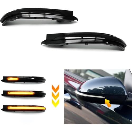 For Kia K5 Optima MK4 JF 2016 2017 2018 19 LED Dynamic Turn Signal Blinker Sequential Indicator Side Rearview Mirror Light Lamp