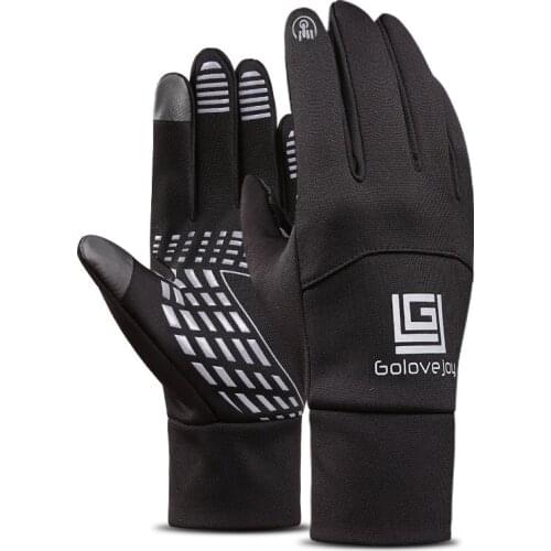 Waterproof Winter Cycling Gloves Windproof Outdoor Sport Ski Gloves Bicycle Scooter Motorcycle Full Finger Warm Glove Non-slip