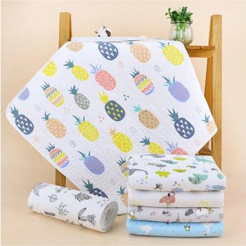1 Piece Wasoyoli Baby Changing Pads 50*70cm Infant Pushchair Waterproof Mat Newborn Baby Portable Reusable Changing Pad