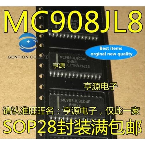 10PCS MC908JL8 MC908JL8CDWE SOP28 large amount of the price in stock 100% new and original