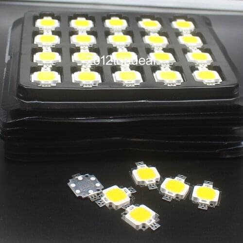 10W LED Chip Bulb 10w led 900lm Lamp Light White 6000k /Warm White 3000k High Power Chip for flood lamp