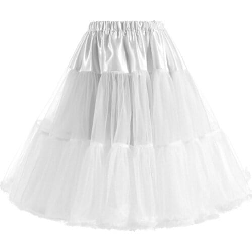 2018 Ruffle A Line Tulle 2 Layers Wedding Petticoats Jupon Mariage Wedding Accessories Crinoline Petticoat