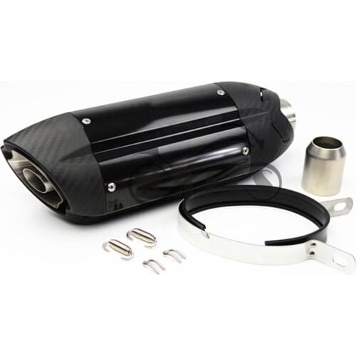 51mm Universal Motorcycle Exhaust Muffler Pipe Escape moto DB killer for mt07 er6n sv650 crf 230 Z800 R1 cb650f cb1000r cbr250r