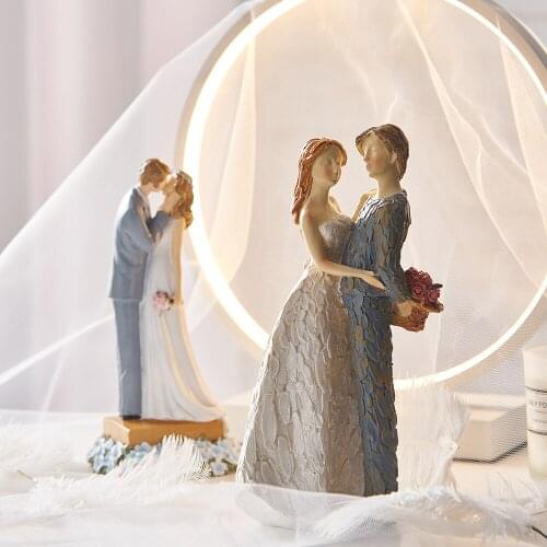 Home Decoration Accessories Couples Warm Love Desktop Decoration Accessories Woman Bedroom Decoration Valentines Day Gift