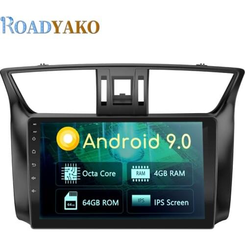 10.1'' Android Car Frame For Nissan Sylphy Sentra Pulsar 2012-2016 Stereo Auto Car Radio GPS Navigation Multimedia player 2 Din