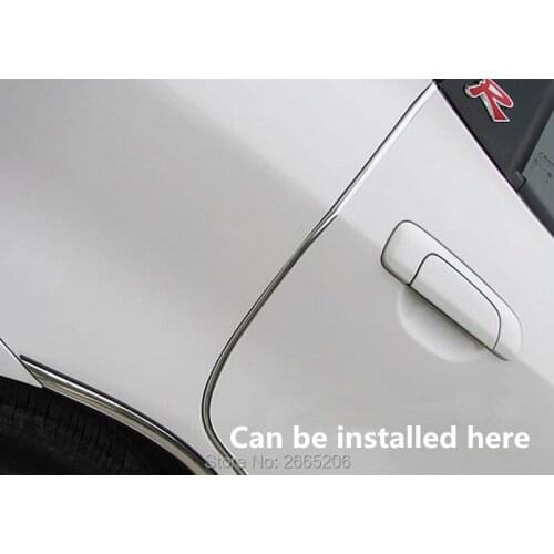 Car styling 3M car Automotive air conditioning U Style decoration strip for SsangYong actyon korando kyron rexton 2 accessories