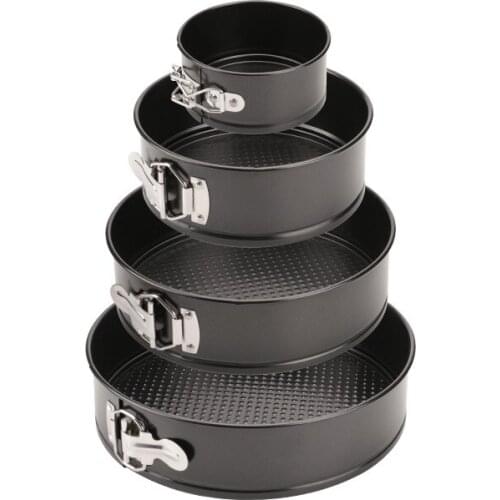 Round Shape Heart Shape Active Bottom Lock Cake Mold Honeycomb Cake Baking Tools Cake Moulds AT250