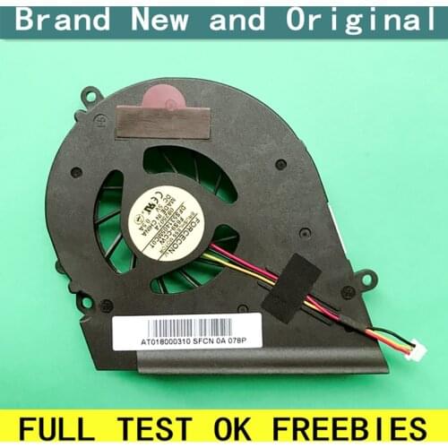 Laptop CPU cooling fan Cooler for Toshiba Satellite A200 A205 A210 A215 A350 A355 A355D A350-12J L450 L450D L455 L455D By DELTA