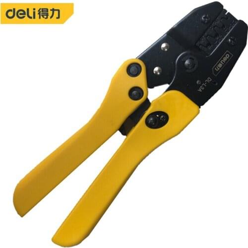 Deli Crimper Cable Cutter Automatic Wire Stripper Multifunctional Stripping Tools Crimping Pliers Terminal 0.5-1.5/1.5-2.5/4-6mm