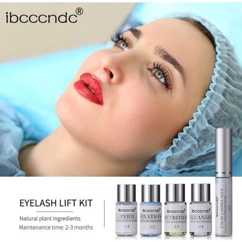 Lashes Lifting Kits With Rods Glue Eye Lashes Eyelash Tools Extension Perming Perm Kit Lifting Makeup Set X9M4