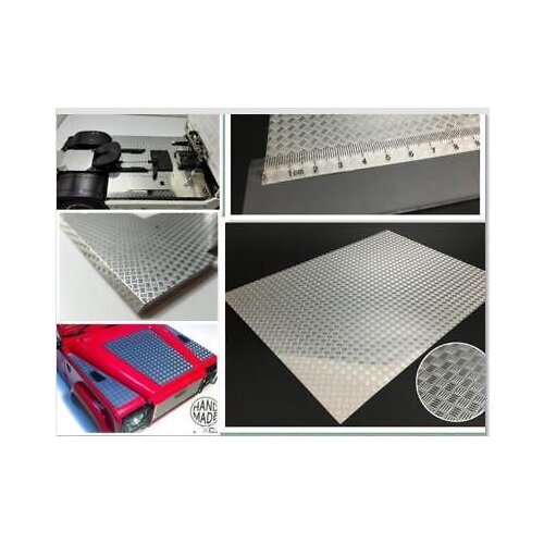 Tamiya Scania trx4 SCX10 D90 Body decoration stickers steel plate