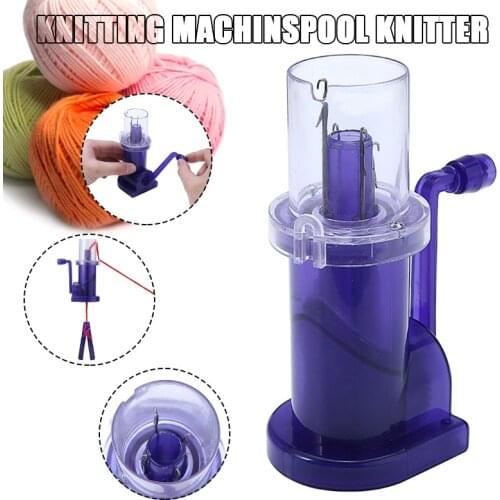 Plastic Knitting Machine Knitter Automatic Spool-knitter For DIY Hand Sewing Thread Yarn Weaving Knitting Tool