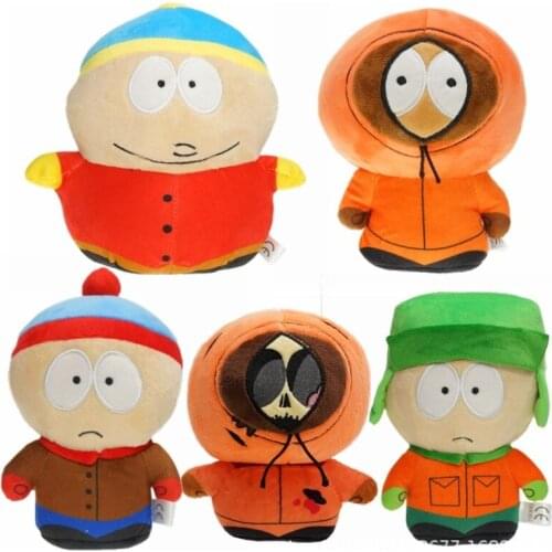 20cm Cartoon Game Doll Southed Park Plush Toy Stan Kyle Kenny Cartman Stuffed Plush Doll Children Kid Birthday Christmas Gift