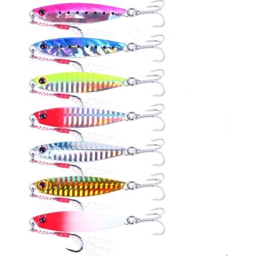 10g-40g Fishing Jigging Lure Spoon Spinnerbait Metal Bait Bass Tuna Lures Jig Lead Artificial Bait Minnow Pesca Tackle