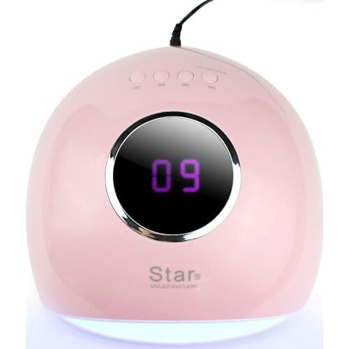 Professional UV light therapy machine 72W LED automatic sensing timer gel Polish lamp fast drying curing nail dryer