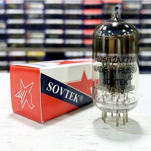 Vacuum Tube SOVTEK 12AX7WA Replace 6N6 7025 6N4 ECC83 Factory Test And Match