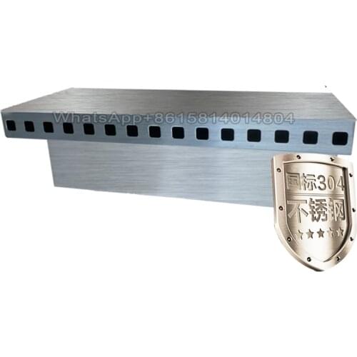 Stainless steel water waterfall,courtyard fish pond waterfall,water curtain wall landscaping water drop type waterfall