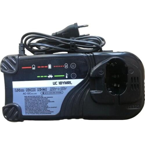UC18YMRL Li-ion Ni-mh Ni-cd Battery Charger with Cooling System For Hitachi 7.2V - 18V Series Electric Drill Screwdriver