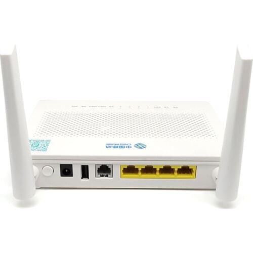 10pcs Dual band HW XPON ONT ONU HS8546V5 4GE+1TEL+WIFI 2.4g+5g 5db Antenna works GPON EPON,Same as EG8145V5 HS8145V English