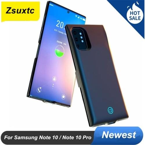 7000 mAH For Samsung Galaxy Note 10 Battery Case Note 10 Pro Battery Charger Case Capa Note 10 Power Bank