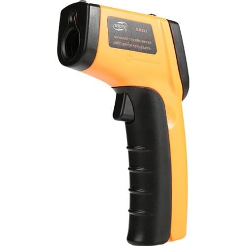 DHL 50Pcs GM333 No-Contact Thermometer Industrial Handheld Infrared Temperature Meter For Water Outdoor Testing Tools
