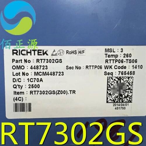 100% Original In Stock New RT7302GS RT7302 SOP-8 LED