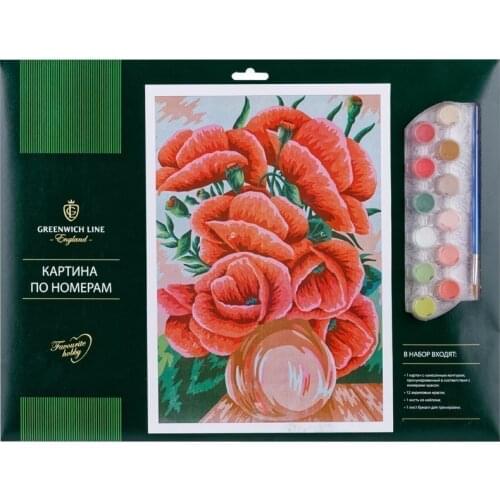 Greenwich Line® Acrylic Paintings By Numbers