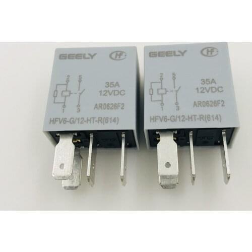 HFV6-G-12-HT-R(614)012VDC 4pin 35A12VDC car relays new orginal