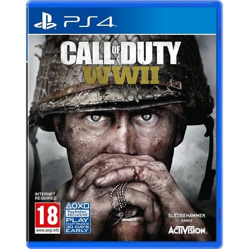 Call of Duty WWII PS4 Playstation 4 Disk Video Game controller Gaming station Console Gamepad Vape command Gameplay Accessories