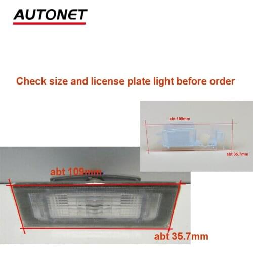 Car License Plate Housing Mount Rear View Camera Bracket For Kia Optima K5 TF 2010-2015 For Kia Stonic 2017 2018 2019 2020