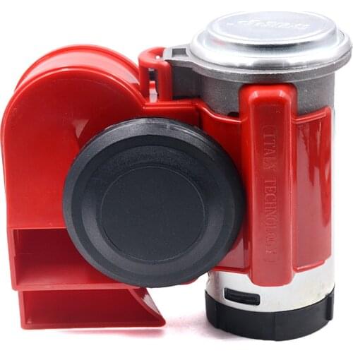 LAMJAD Vehicle 12V Super Loudly Air Horn Snail Compact Horns For Motorcycle Car Truck Boat RV Modification Parts