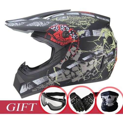 NEW Motorcycle Helmet Motocross Off Road Helmet Moto Casco Men Full Face Helmet Motocross Racing Motorbike capacetes DOT moto