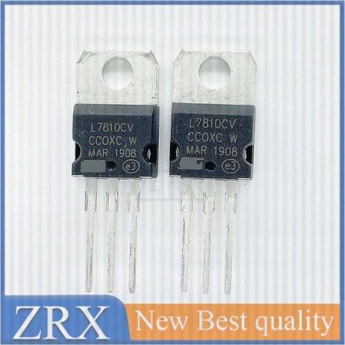 10PCS New original l7810cv three terminal voltage regulator