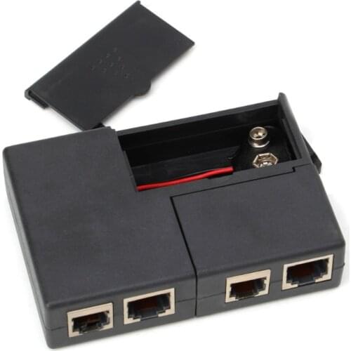 Professional Super Mini Network LAN Cable Wire Cat5 RJ11 RJ45 Tester New