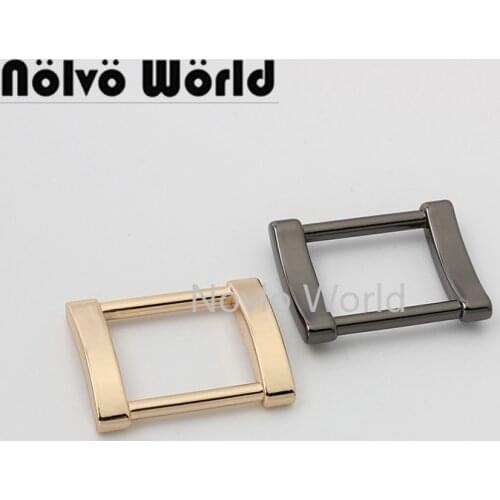 10-50pcs 4 colors 19mm 25mm 3/4'' 1'' die casting rectangle connector buckle for backpack suitcase strap handbag accessories