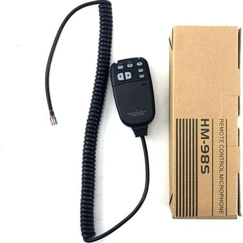 Walkie talkie mic Car radio remote speaker microphone Two Way Radio Wired Microphone for 1COM HM98S