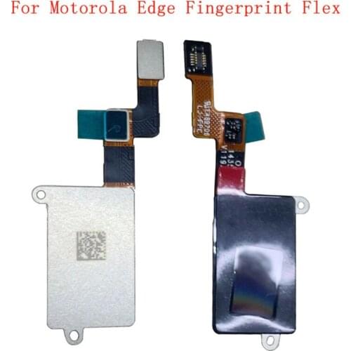 Fingerprint Sensor Home Button Flex Cable Ribbon For Motorola Moto Edge Touch Sensor Flex Replacement Parts